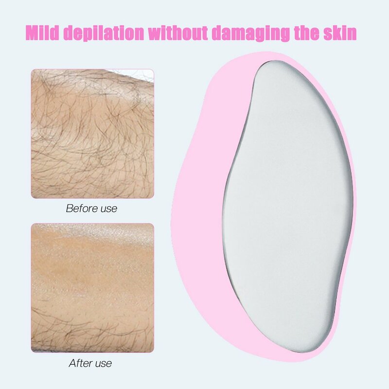 Crystal Hair Eraser Physical Hair Removal Painless Safe Epilator Reusable Body Beauty Depilation Tool Glass Hair Removal