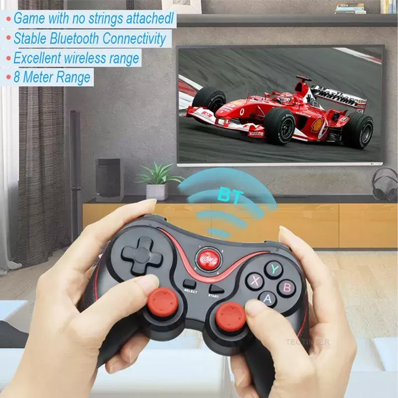 T3 X3  Wireless Joystick Support Bluetooth 3.0 Gamepad Game Controller Gaming Control for Tablet PC Android Smart mobile phone
