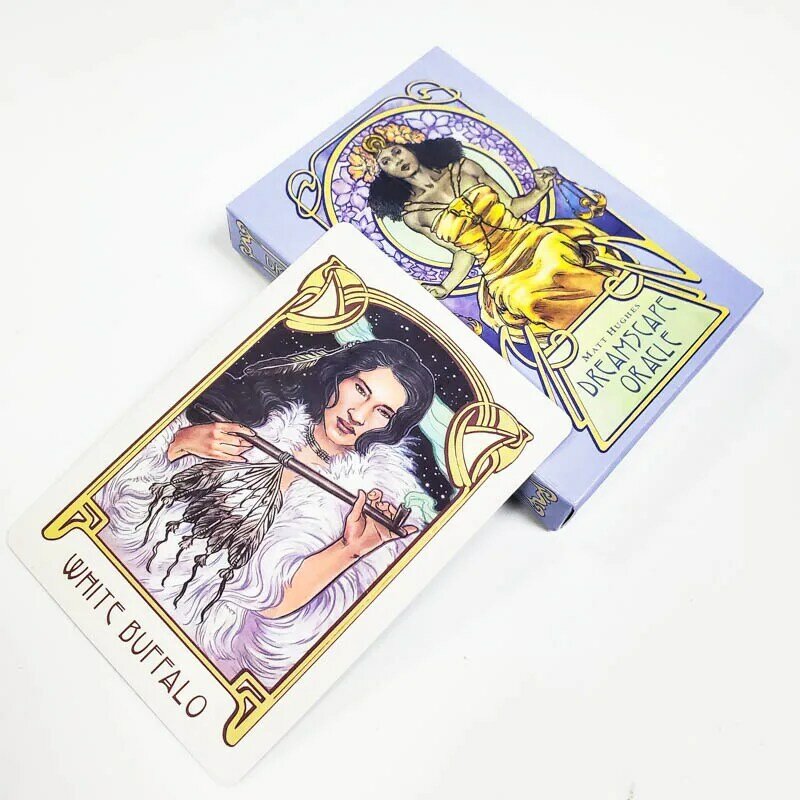 Cartas de oráculo de Tarot con guía, juego de mesa, baraja de cartas de oráculo, adivinación de La Fortuna, novedad