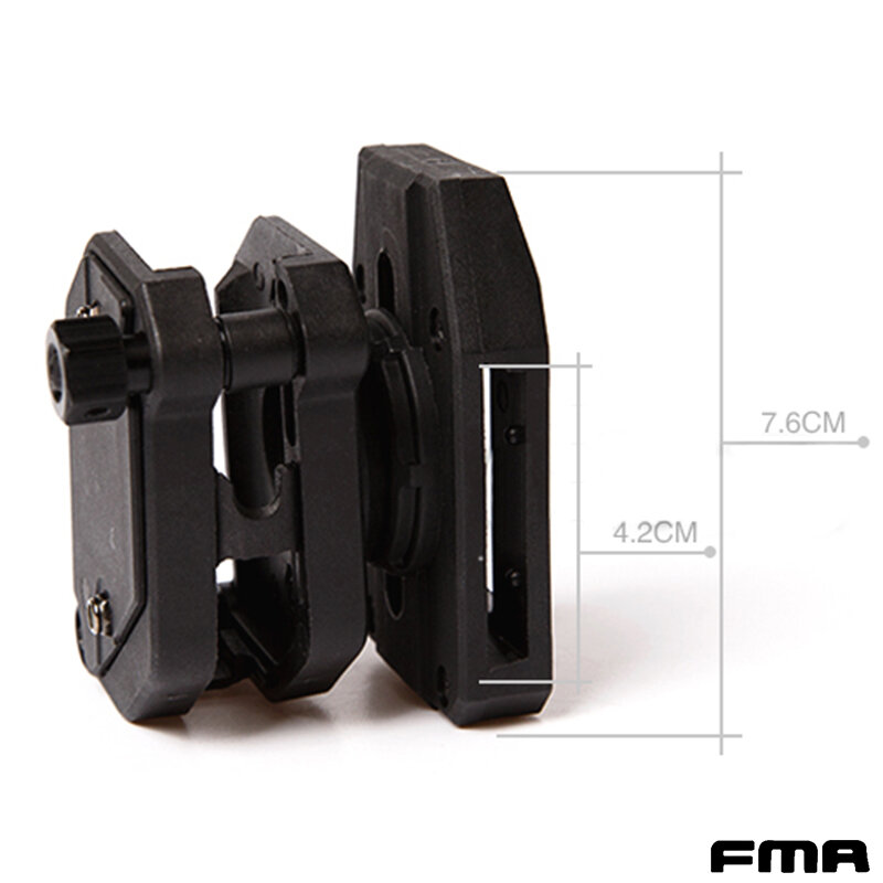 FMA IPSC Multi-angolo speed Magazine Pouch regolazione Speed Shooter Pistol Pouch Multi-angle Speed Airsoft Gear Mag Holster
