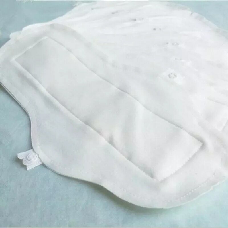 Coussinets menstruels réutilisables pour femmes, 100% coton, doublures de culotte imperméables à usage quotidien, 270mm, 5 pièces/lot