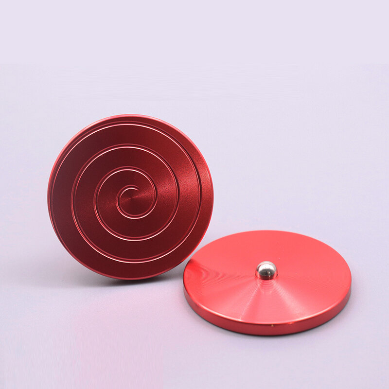 Transferência giroscópio moeda boa sorte giroscópio mezmocoin brinquedo de bolso giroscópio giratório de aço inoxidável adulto dedo brinquedo para presente das crianças