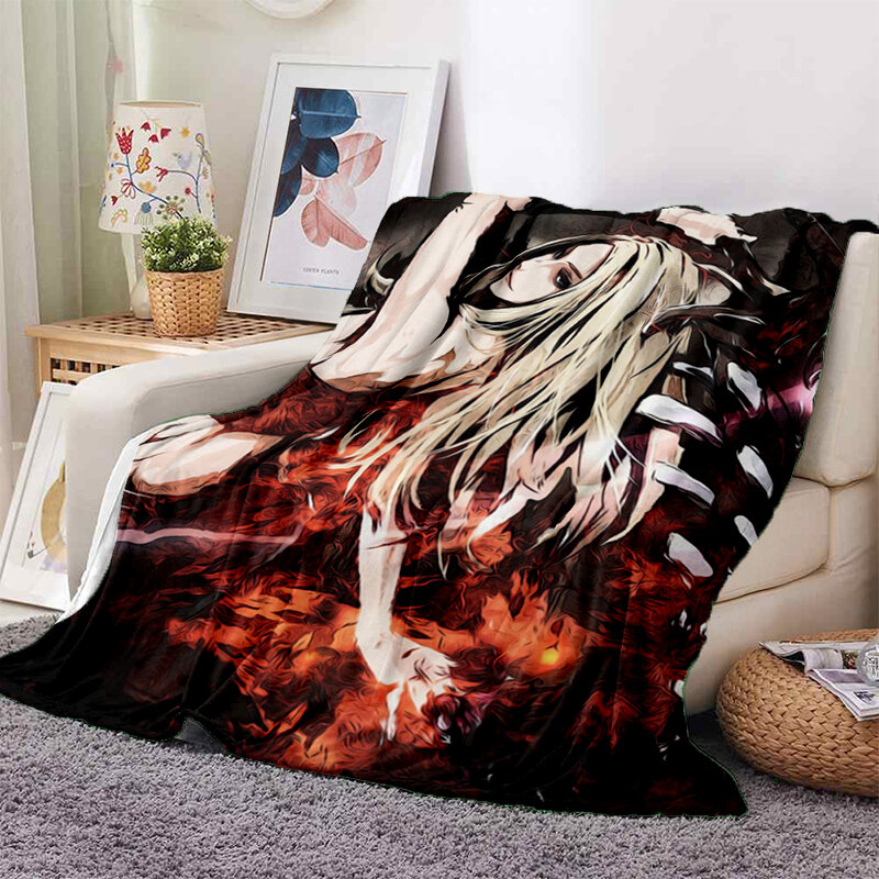 Art DMC Printed Blanket Flannel Soft Plush Sofa Bed Throwing Blankets Anime Blanket Gedruckt Bettdecke Sofa Geschenk