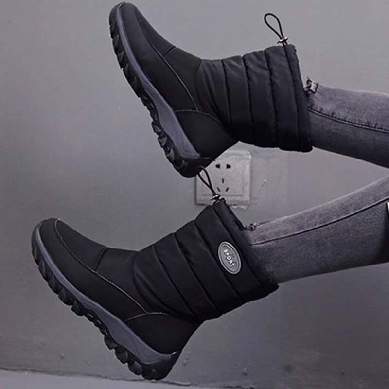 Women Boots Snow Platform Women's Boots Waterproof Ladies Shoes Keep Warm Women Shoes Casual New Winter Shoes Botas Mujer