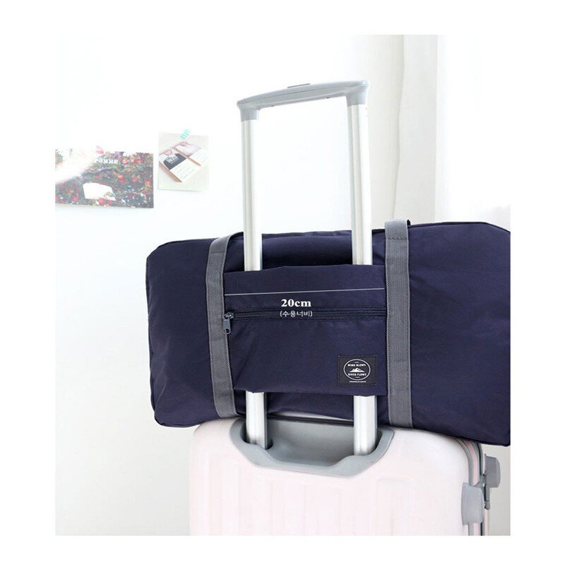 Bolso de viaje de alta calidad para mujer, bolsa de viaje impermeable, de tela Oxford, bolsa de hombro, bolsa de viaje seca y húmeda