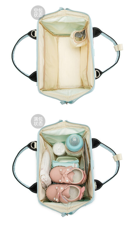 기저귀 가방 배낭, BabbleRoo 아기 기저귀 변경 가방 다기능 방수 여행 백 팩 변경