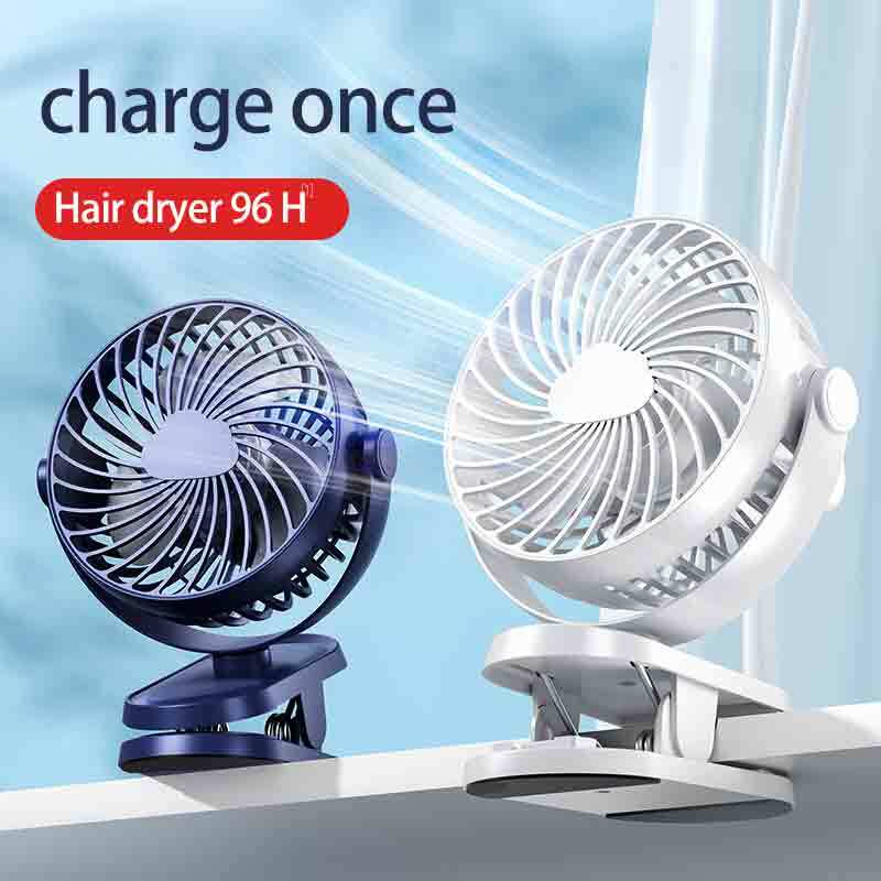 Draagbare Usb Oplaadbare Fan Mini Clip Draagbare Airconditioning Usb Mini Wind Power Handheld Clip Fan Rustig Voor Thuis Slaapkamer