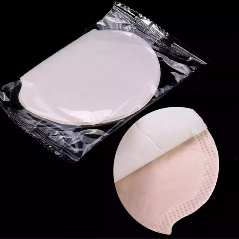 10 sztuk (5 paczka) pod pachami wkładki przeciwpotowe sukienka odzież pielęgnacja pod pachami jednorazowe pochłaniające anty pot dezodorant Unisex