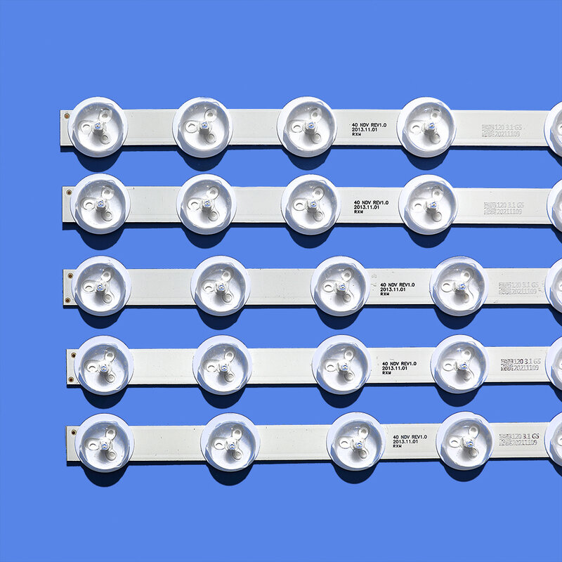 5 pz x striscia di retroilluminazione a LED per LIG 40 "NDV REV1 VES400UNDS /DC 39FHD-CNOV LC-39LD145K 40 l3453db 40 pfl3018t/12
