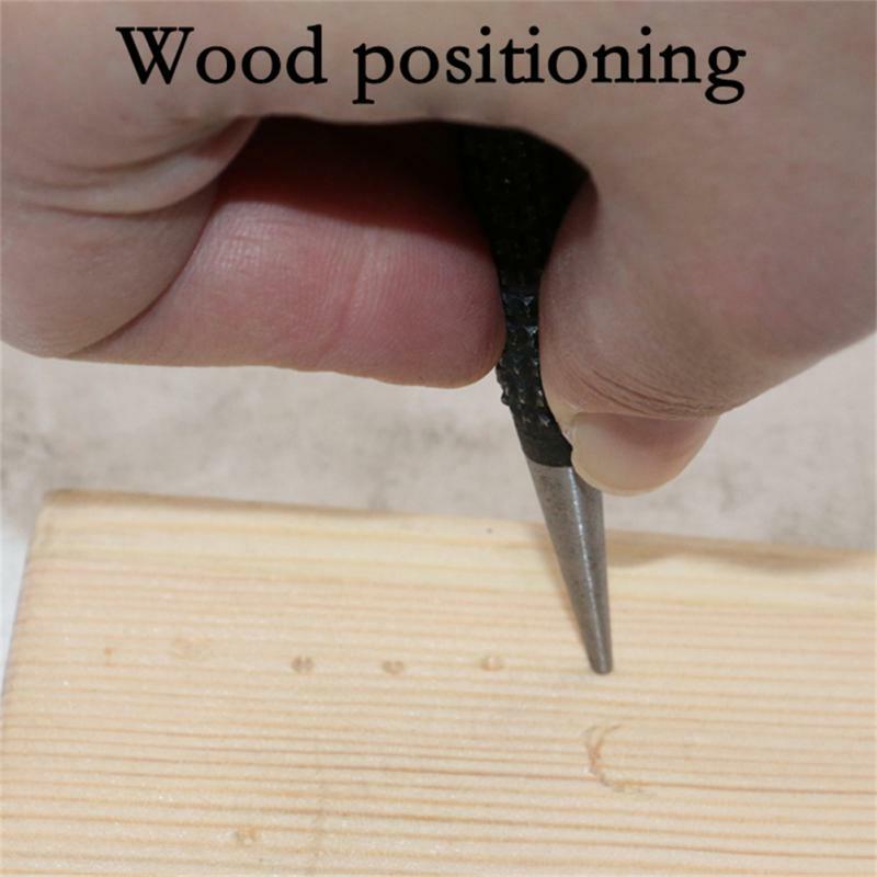 3Pcs 1.5mm/2mm/3mm Center Punch High-carbon Steel Metal Wood Marking Spring Loaded Mark Automatic Hole Punch Wood Drilling Tool