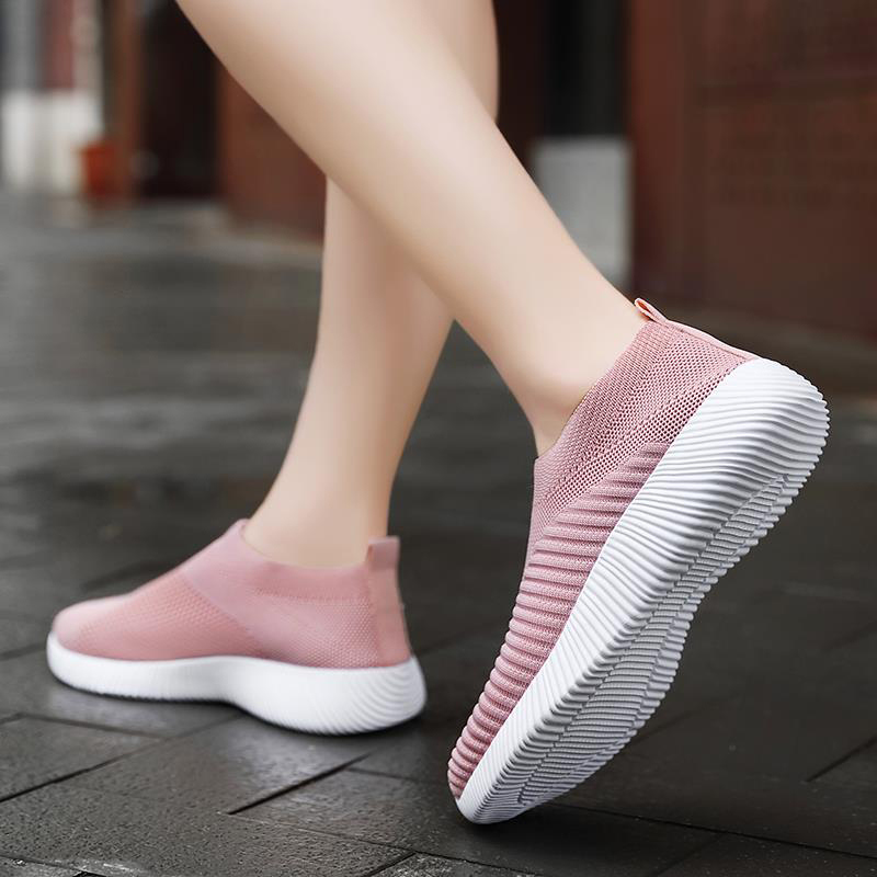 2022 Women Sneakers Slip On Shoes For Women Outdoor Sneakers For Women Plus Size Zapatos De Mujer Ladies Vulcanize Shoes
