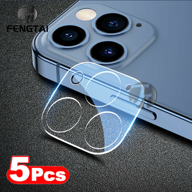 5Pcs Full Cover Protective Glass For Iphone 13 Mini Camera Protector Glass For Iphone 13 Pro Max Camera Protection Lens Sticker