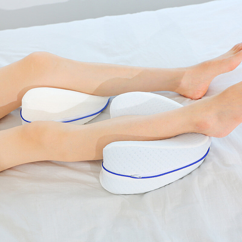 Home Back Hip Body Joint Pain Relief Thigh Leg Pad Cushion Memory Foam Memory Cotton Leg Pillow Sleeping Orthopedic Sciatica
