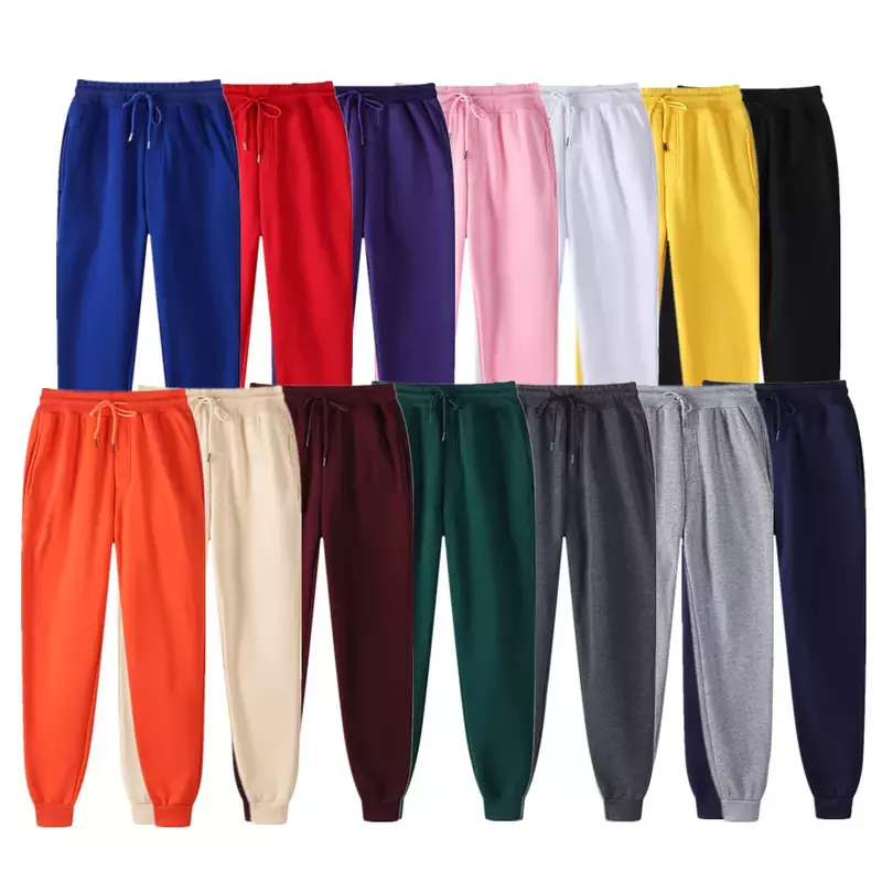 Ms Joggers-pantalones de chándal informales para mujer, ropa deportiva para correr, 14 colores