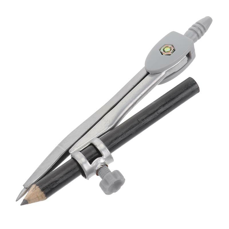 Professional Compass for Geometry Precision Compass with Pencil Holder for Math Drafting