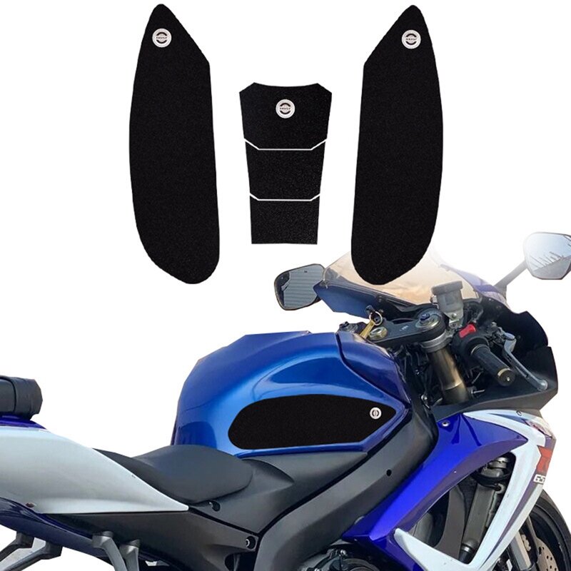 Motorcycle Fuel Tank Sticker Fishbone Sticker Anti-Slip Protection Side Sticker for Suzuki GSX-R600 750 K6 2006-2010