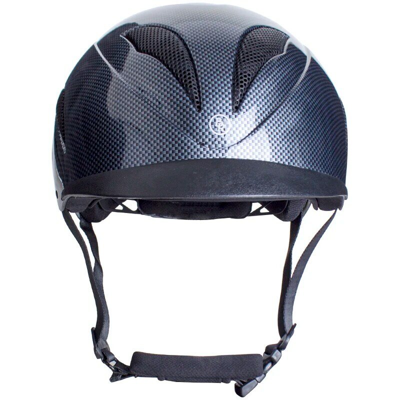 Casco da equitazione in fibra di carbonio protezione per il corpo equestre equitazione taglia S casco adulto casco taglia M
