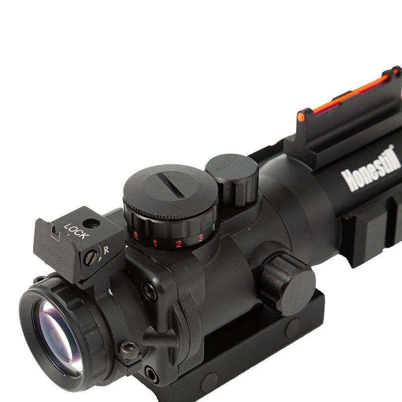 التكتيكية 4x32 أكو ريفليسكوب 20 مللي متر تتوافق منعكس البصريات نطاق البصر للصيد بندقية بندقية الادسنس قناص المكبر نطاق بندقية