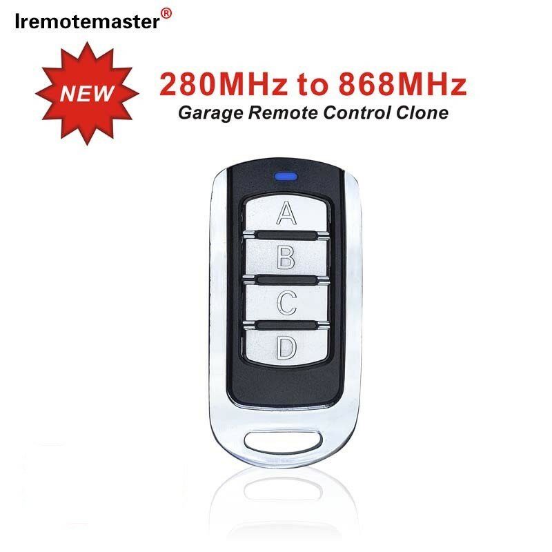 For Multi Frequency Garage Door Remote Control Key Duplicator Fixed Rolling Code Transmitter 315/433/868Mhz