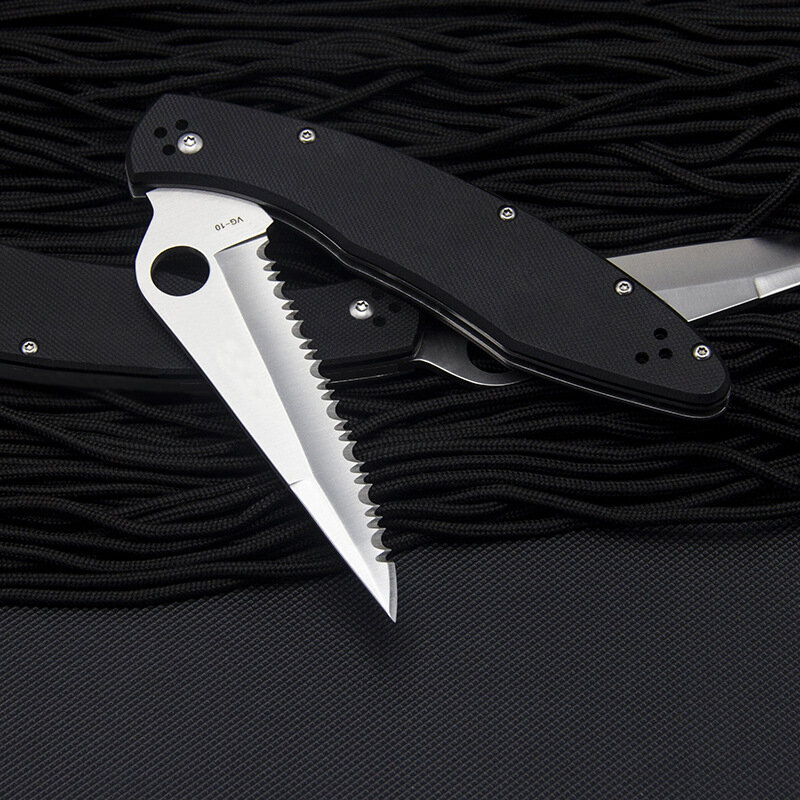 多機能折りたたみナイフ,高硬度,安全,戦術的なポケットナイフ,サバイバル機器Tool-BY8