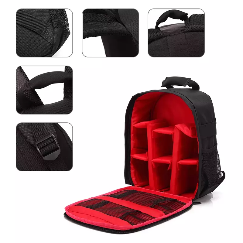 Bag for Camera Backpack Waterproof Outdoor Photography Backpack for Video Digital DSLR Photo Bag Case for Nikon/for Canon