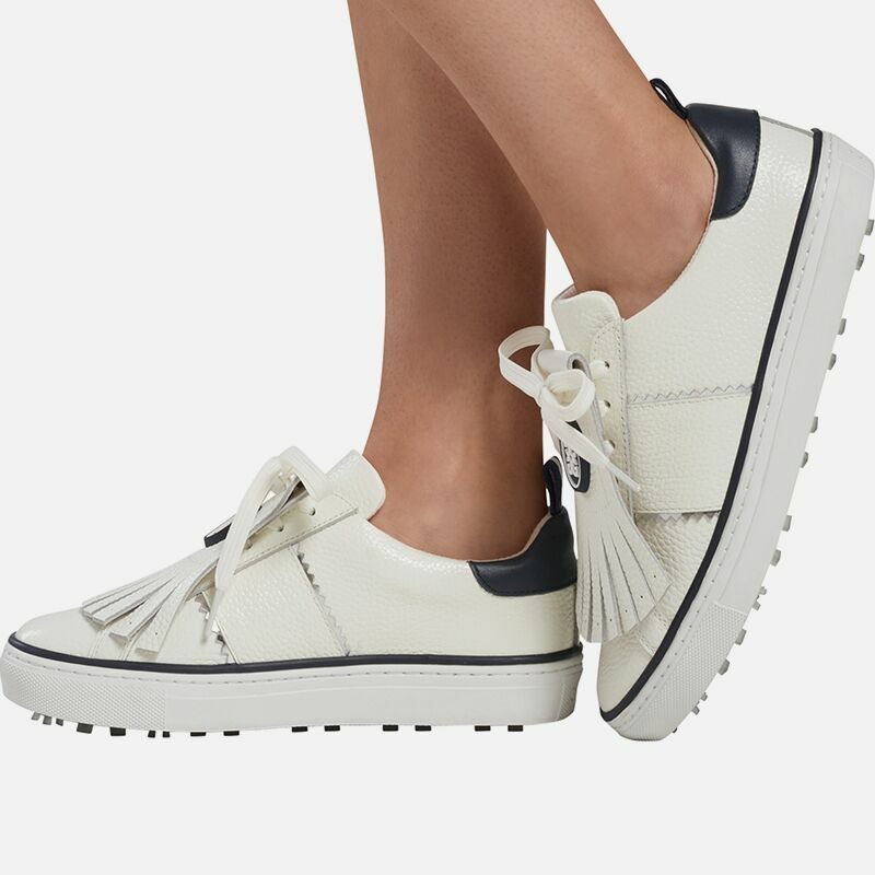 Sapatos de golfe feminino ultra-leve à prova dtassel água com unhas borla antiderrapante confortável esportes maré marca final de golfe sapatos