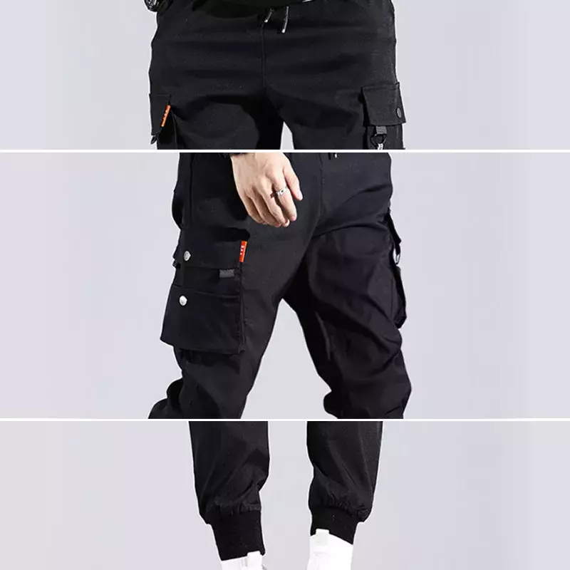 Pantalones de diseño fino para hombre, Pantalón Cargo militar, informal, de verano, talla grande