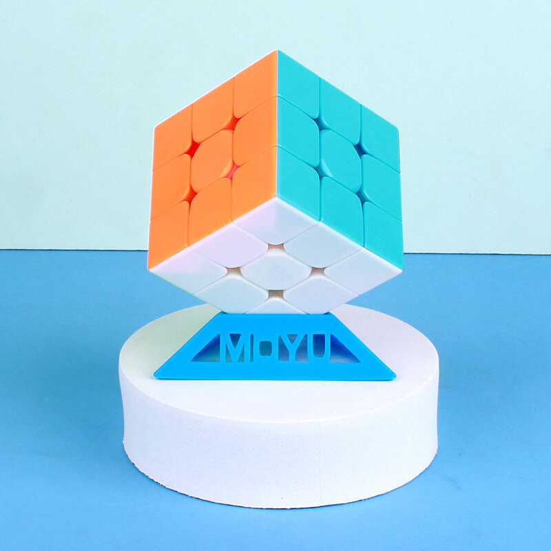 Wojownik S zabawki magiczna kostka bez naklejki prędkość kostka Puzzle edukacyjne kostka cubo magico 3x3x3 profissional