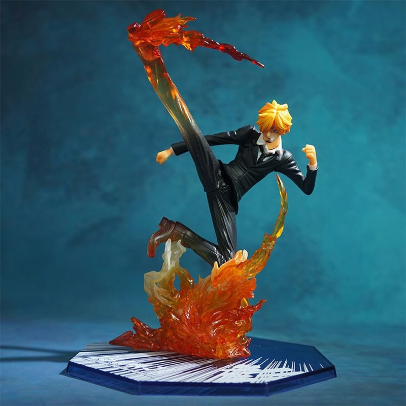 Один кусок ручной работы Luffy Sauron Sanji Ace модель вокруг полный набор ограниченных кукол украшения подарок на день мальчика