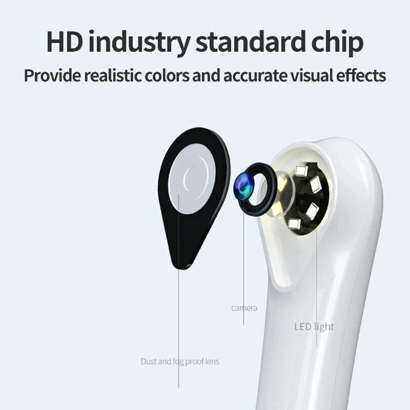 HD 1080P المحمولة 3 in1 البصرية Odontoscope فحص الفم كاميرا IP67 مقاوم للماء الأسنان الكشف عن المنظار كاميرات لطبيب الأسنان
