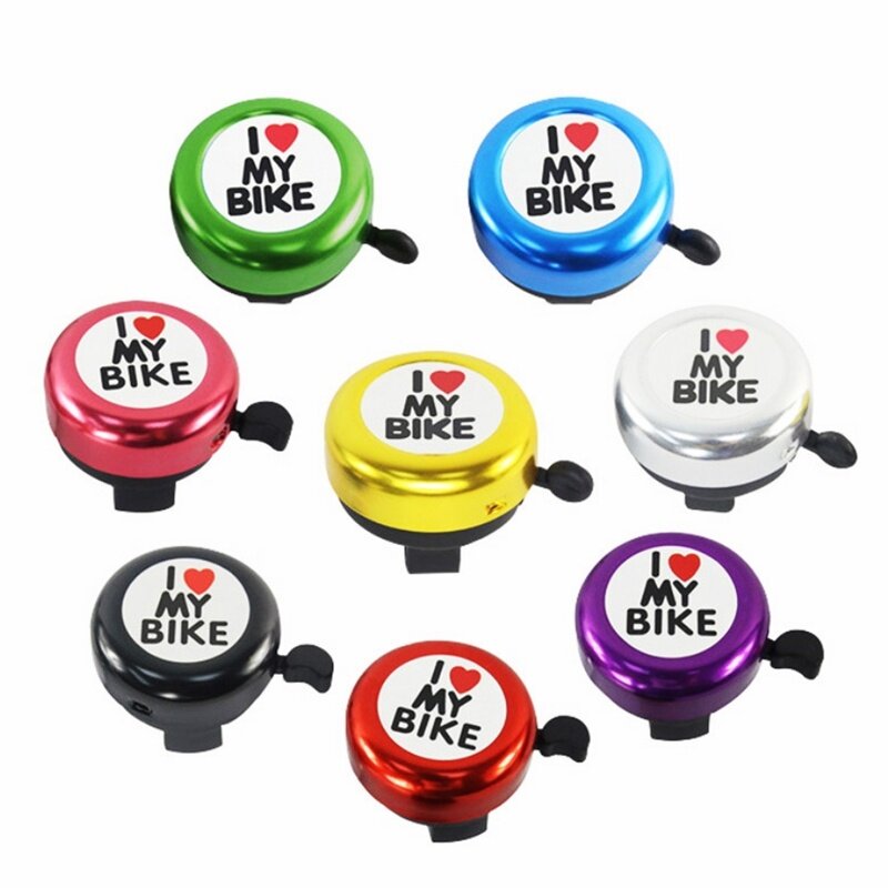 Simpatico campanello per manubrio per bicicletta per bambini Mini Super Loud Kid Bike Bell avvisatore acustico per bicicletta ciclismo avviso di sicurezza accessori per bici
