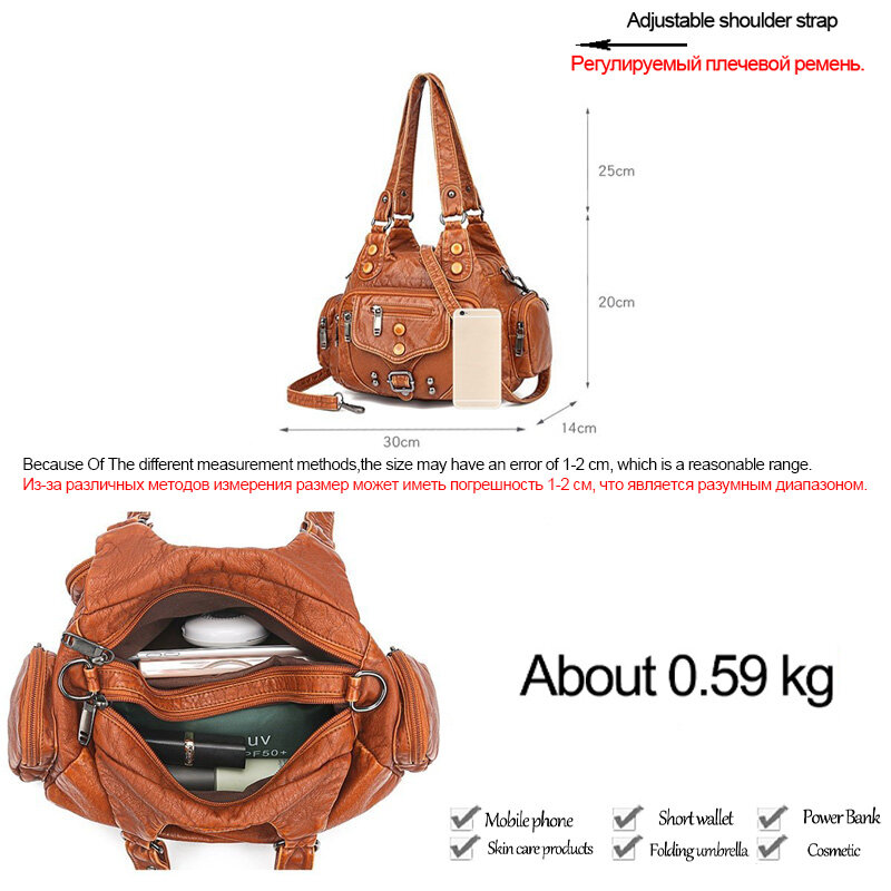 New Fashion High Quality Messenger Bags for Woman 2022 Luxury Women's Bags Soft Leather Handbags Famous Brand Women Shoulder Bag