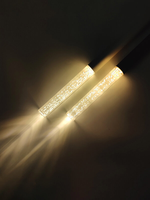LED Pendel leuchte Hängelampe Kronleuchter dimmbar 3cm Home Küchen insel Esszimmer Wohnzimmer Bar Cafe Drop light Leuchte