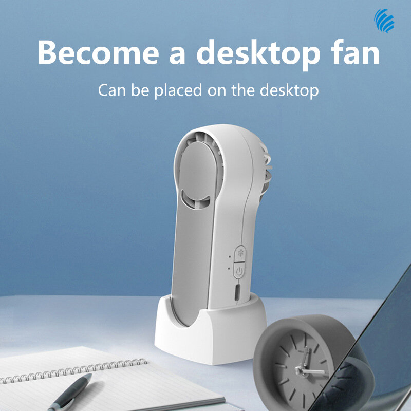 Xiaomi Desktop-Mini-Ventilator Tragbare Klimaanlage Kühler Handheld Fans USB Aufladbare Elektrische Fan Außerhalb Reise Für Sommer