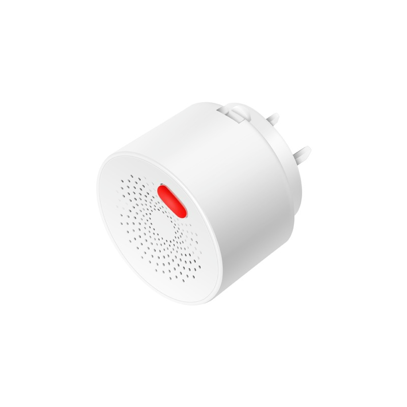 WiFi Tuya เครื่องตรวจจับก๊าซสมาร์ท Fire Alarm Sensor สำหรับ Home Security ปลุกอัตโนมัติ APP ควบคุมข้อสังเกต Home Security สมาร์ท ...