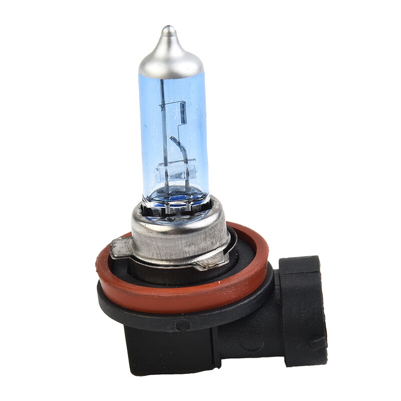 Lámpara de xenón halógena para coche, Bombilla antiniebla de cuarzo blanco H11 55W 5000K, 1 unidad