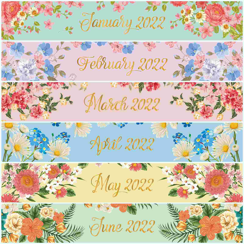 1 pc calendário planejador floral 2022 calendário de mesa mensal calendário de mesa 2022 2022 calendário de desktop calendário mensal