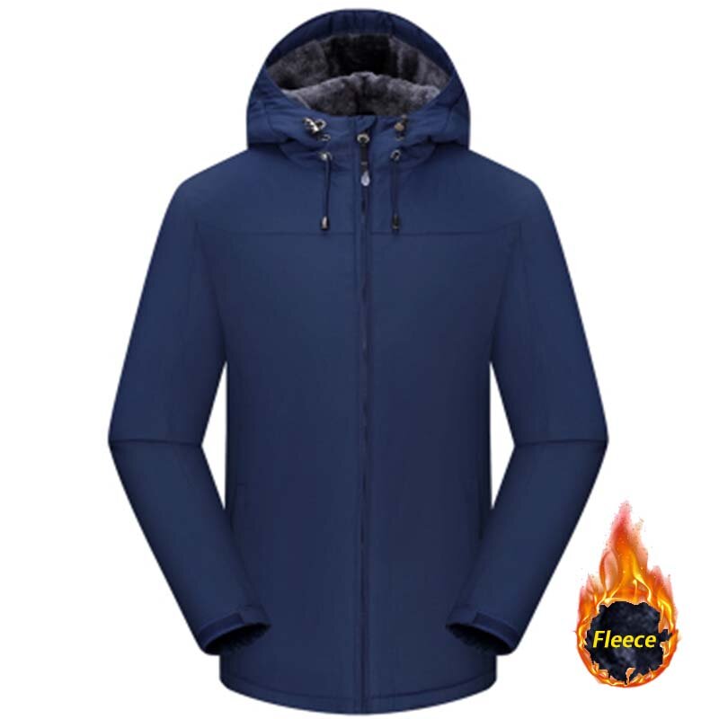 Casaco de lã grossa masculino inverno quente com capuz jaqueta parka masculina moda casual marca parka casaco de esqui ao ar livre acampamento parka outwear