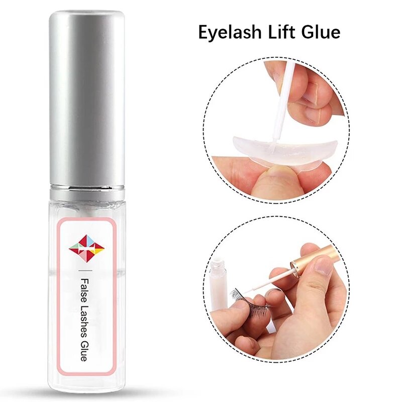 Ciglia Lift Perm Glue Serum Kit Salon Beauty Lotion Professional Eye Lash Extension crescita nutriente Curling Tools