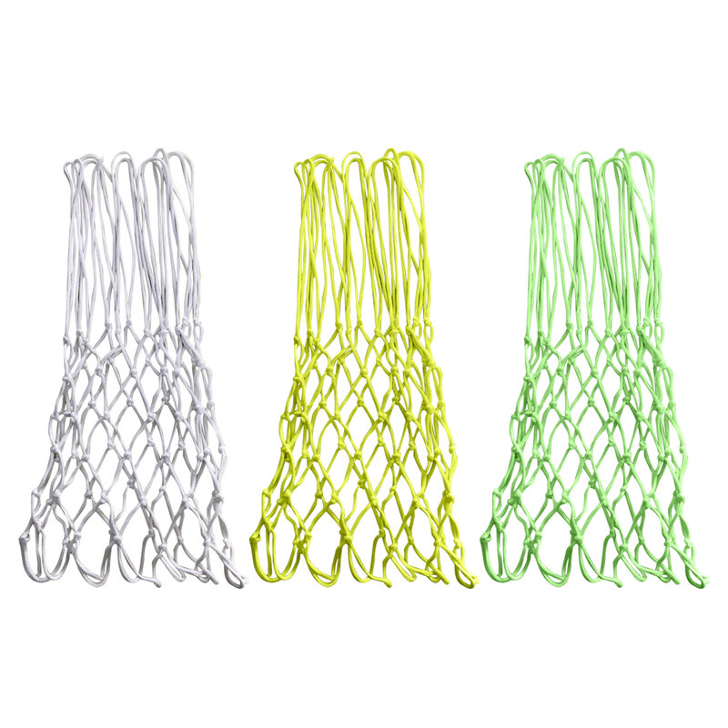 Luminous Standard Basketball Net Universal Basketball Mesh Green Fluorescent Replacement Durable Ball Hoop Nets Accessories