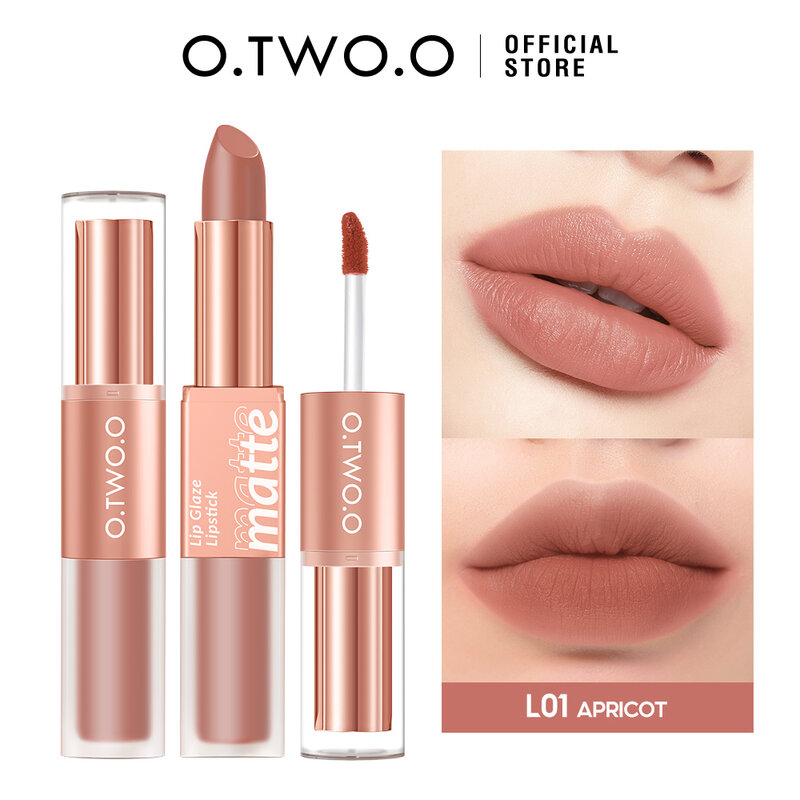 O.TW O.O-Rouge à lèvres résistant à l'eau, maquillage longue durée, humidité, cosmétique, 12 couleurs, Jules 256