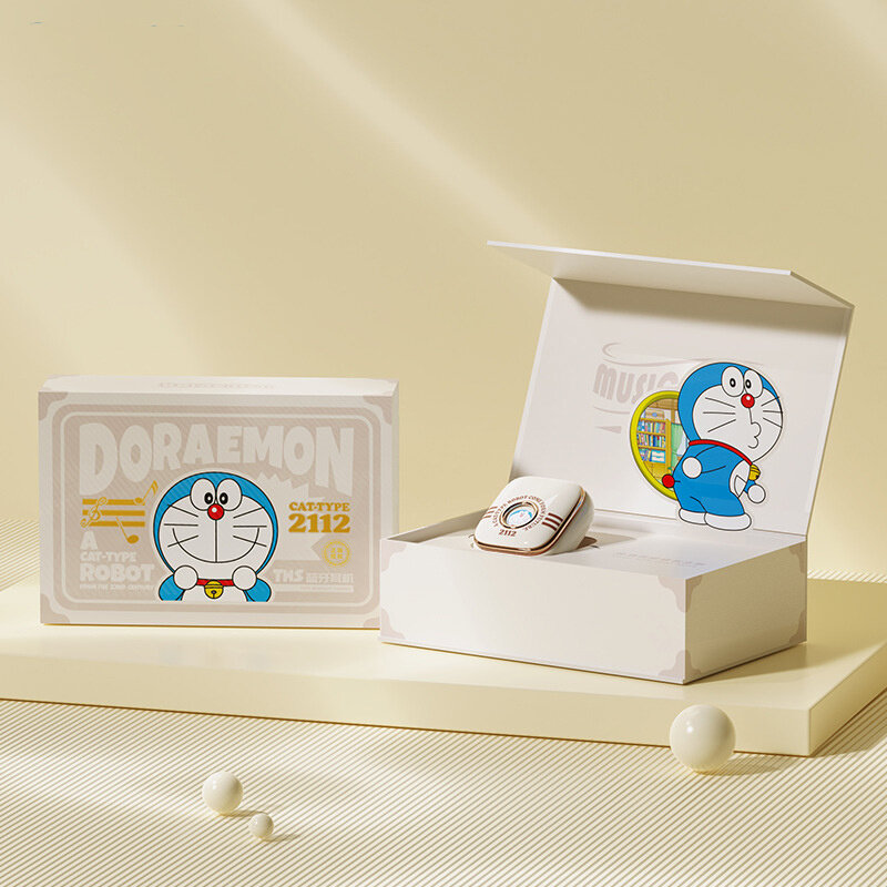 Doraemon – casque de jeu sans fil Bluetooth 5.0, écouteurs stéréo, commande tactile, suppression du bruit, TWS, nouveau