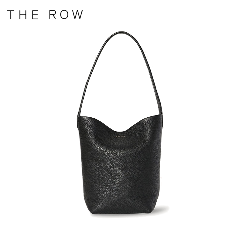 The Row-Bolso de mano clásico para mujer, bolsa de un solo hombro, N/S Park, Unisex, tamaño mediano, cuero de vaca, moda de lujo, Primavera, 2023