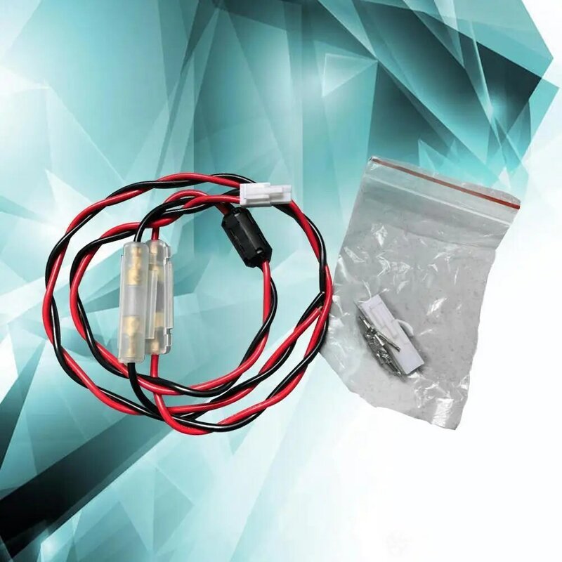 Cable de alimentación de 1m, fusible de 12a para transceptor Xiegu G90 X108g, compatible con Anderson Powepole, Cable de alimentación de Radio de onda corta S5h8