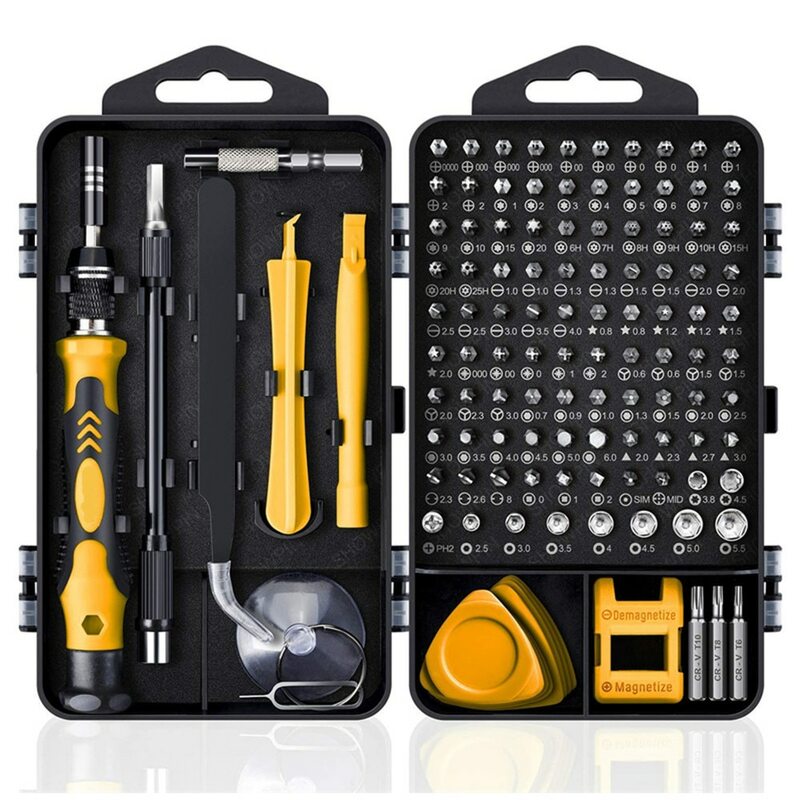 115 In 1 Multifunctional Screwdriver Set Magnetic Computer Precision Portable Screwdriver Set Maintenance Disassembly Tool