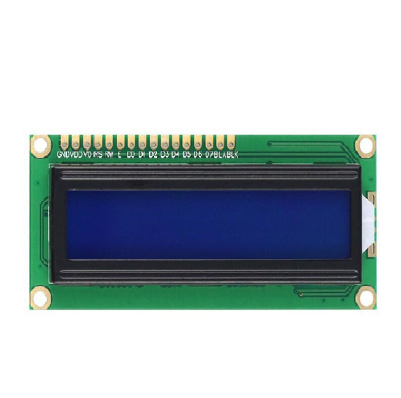 1602 schermo LCD schermo blu schermo verde schermo LCD con retroilluminazione 51 scheda di apprendimento che supporta schermo LCD blu