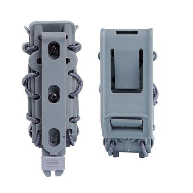 Mag Pouch 9 mm Pistol Magazine Pouch Soft Shell Adjustable Universal Mag Carrier with MOLLE & Belt Clip