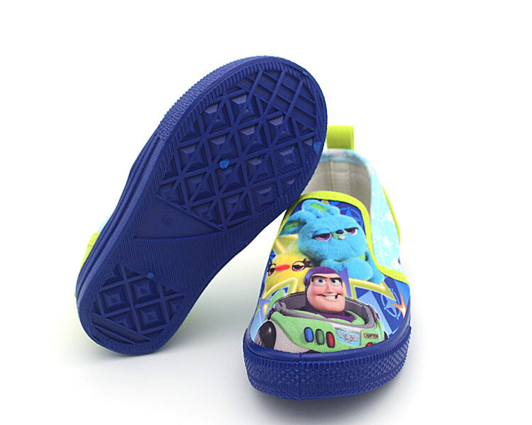 Hoạt Hình Disney Bé Gái Boot Casual Câu Chuyện Đồ Chơi Giày Vải Bé Trai Cho Bé Trẻ Em Giày Giày Đơn Đông Lạnh Đế Mềm Không giày Chống Trơn Trượt