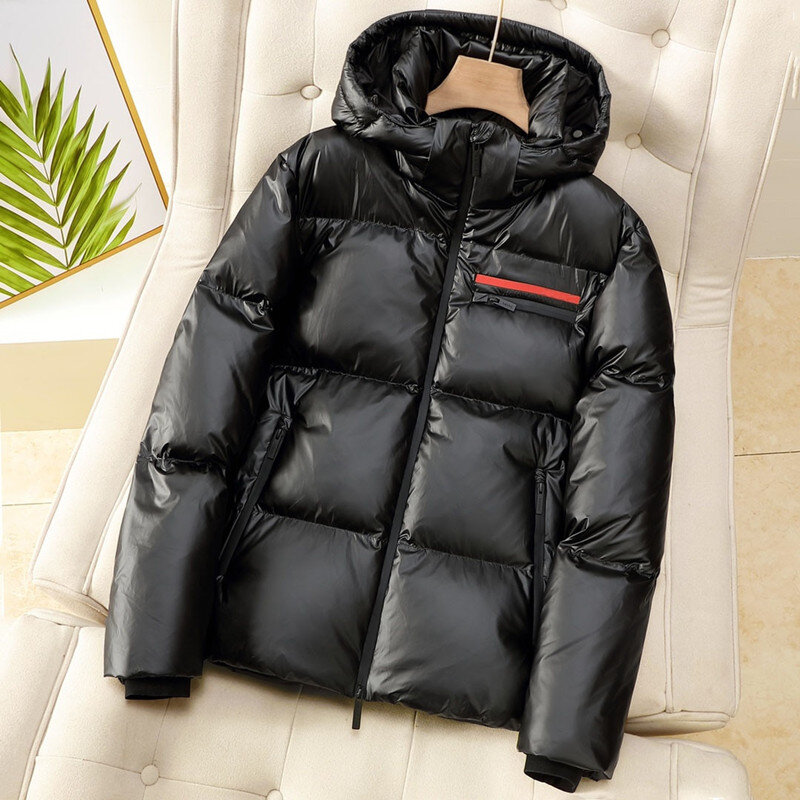 Doudoune de luxe à capuche pour homme et femme, manteau chaud et épais de haute qualité, nouvelle collection hiver
