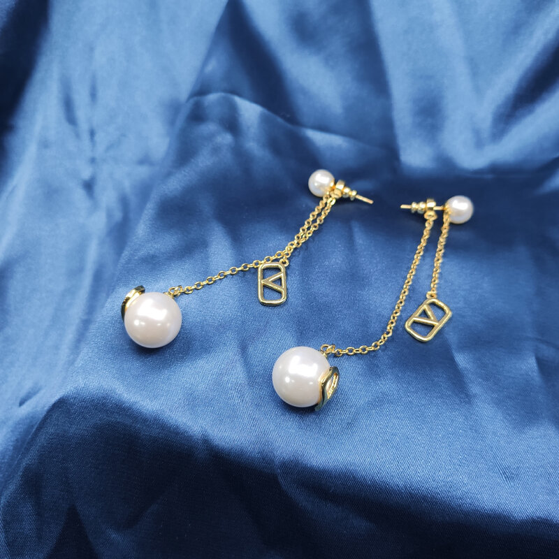 Pendientes de plata esterlina para mujer, aretes esféricos de circonita con perlas S925, estilo clásico de moda, pendientes de pareja, regalos, joyería chapada en oro